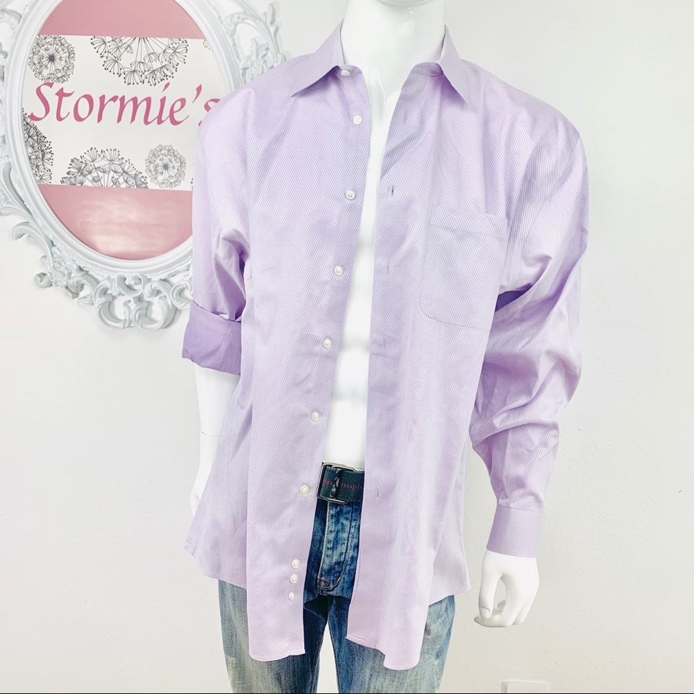 Pronto Uomo /Light Purple Textured Diamond Design